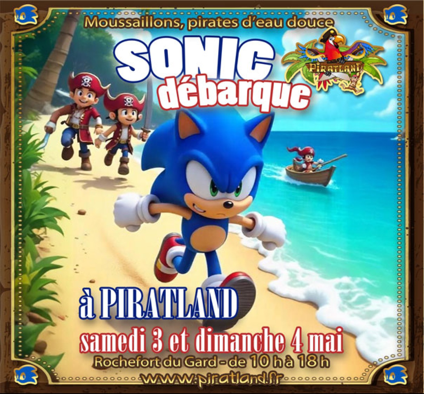 sonic-deacute;barque-agrave;-piratland